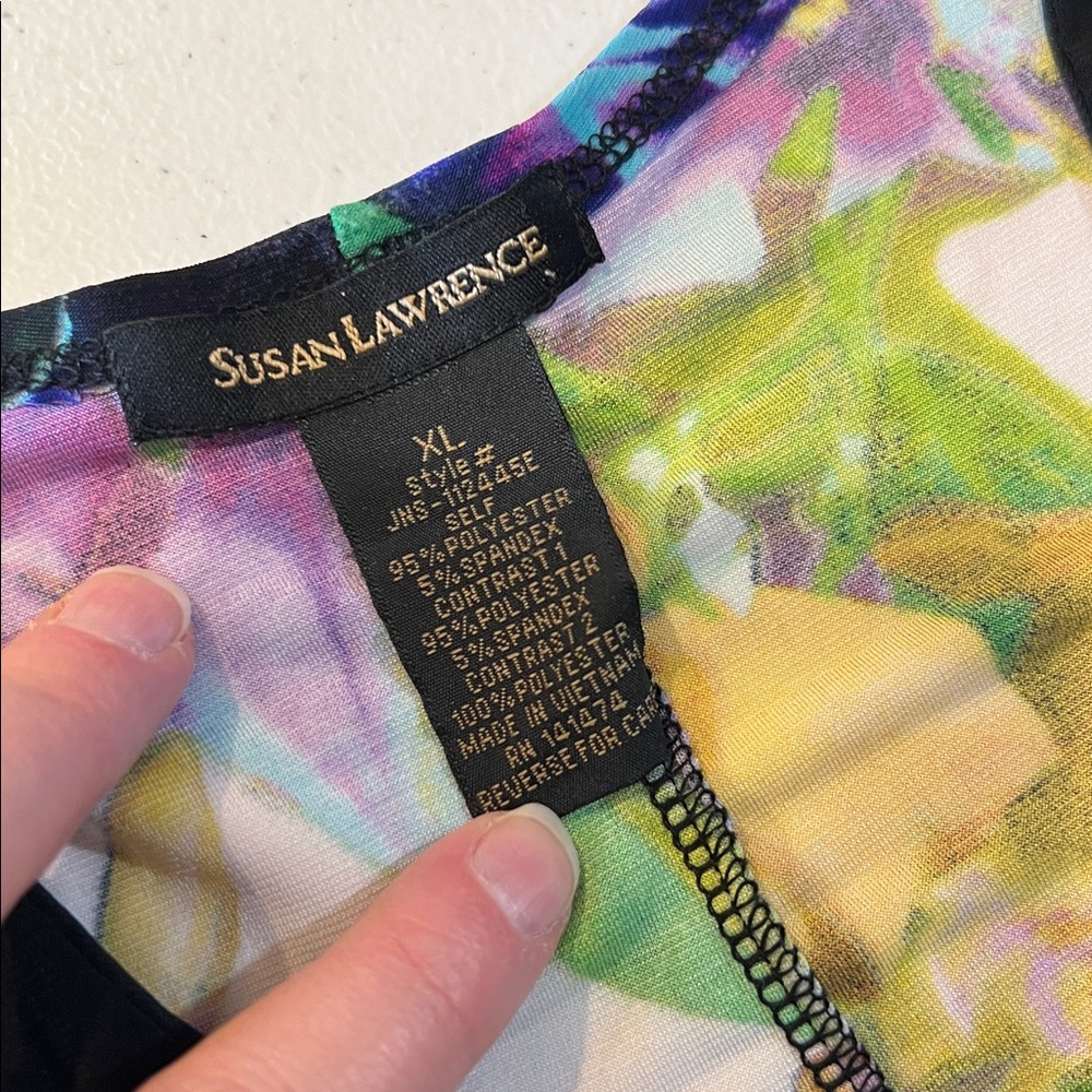 #339. 🪷colorful tank. Xl - Picture 4 of 5